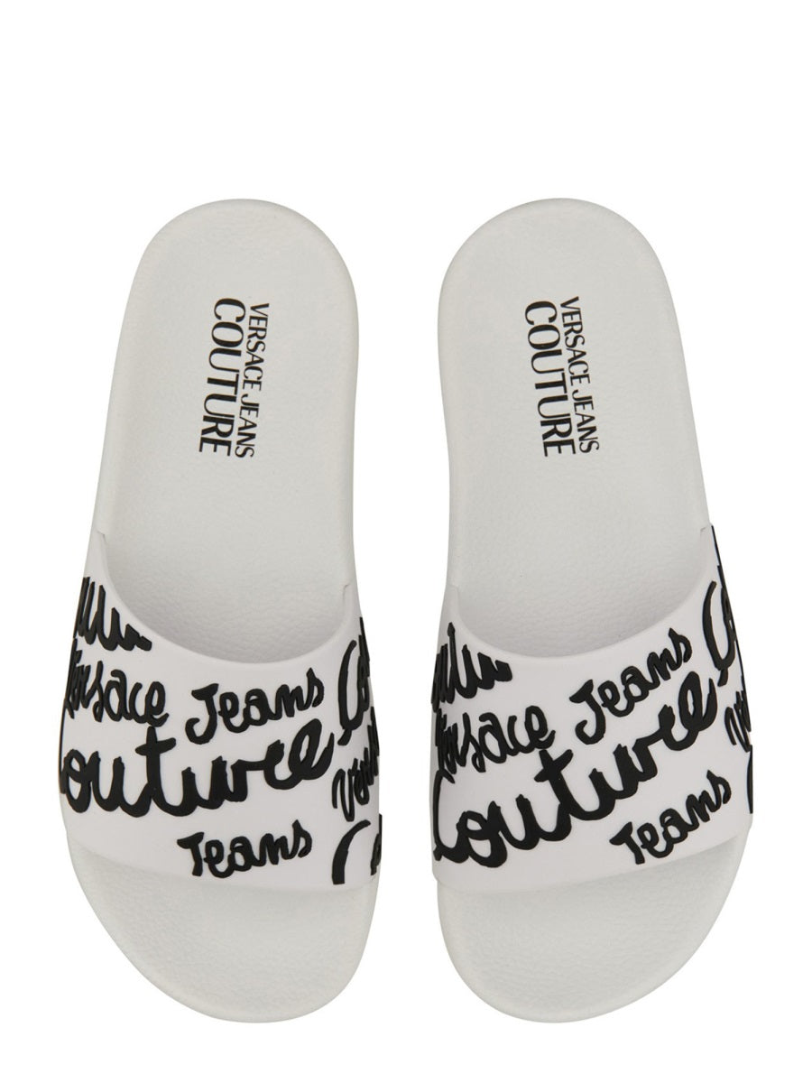 Versace Jeans Couture Sandals - White | Wanan Luxury