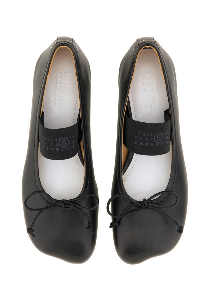 MM6 Maison Margiela Flat Shoes - Black | Wanan Luxury