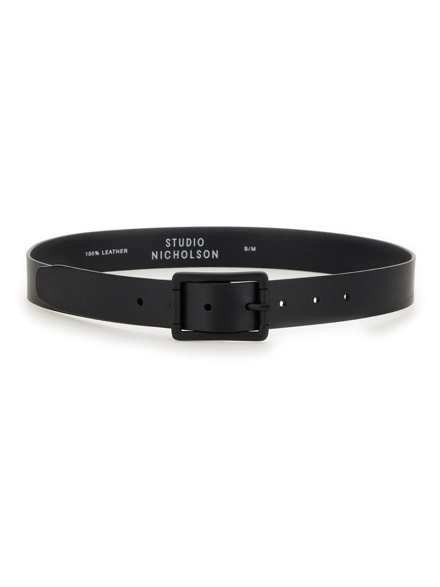 Studio Nicholson Belts - Blue | Wanan Luxury