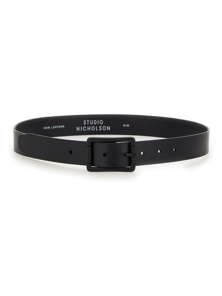 Studio Nicholson Belts - Blue | Wanan Luxury