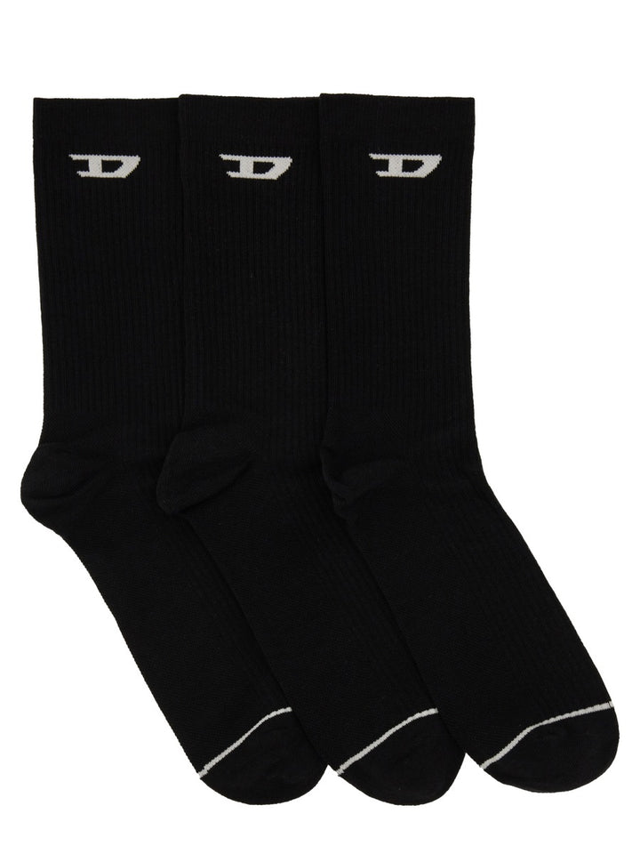 Diesel Socks - Black | Wanan Luxury