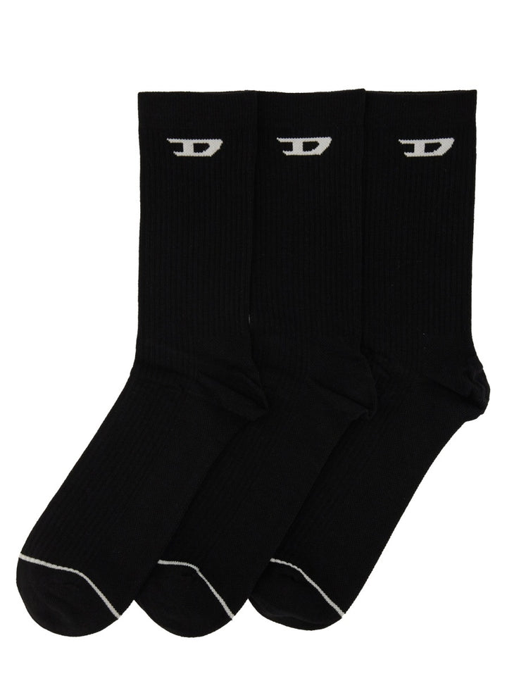 Diesel Socks - Black | Wanan Luxury