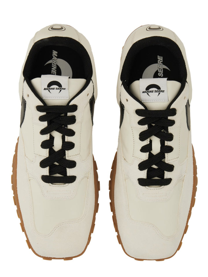 Marine Serre Sneakers - White | Wanan Luxury