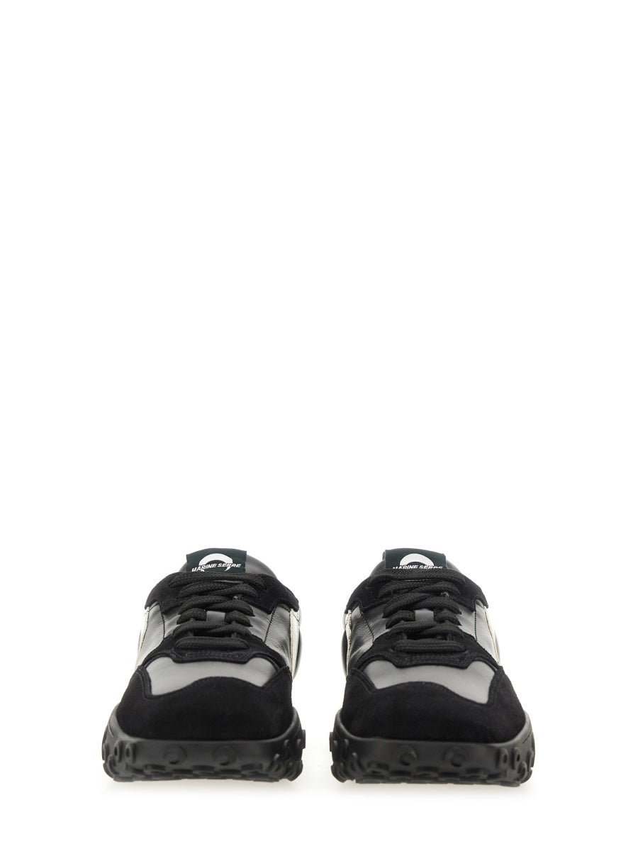 Marine Serre Sneakers - Black | Wanan Luxury