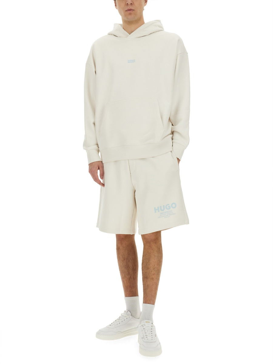 Boss Shorts - White | Wanan Luxury