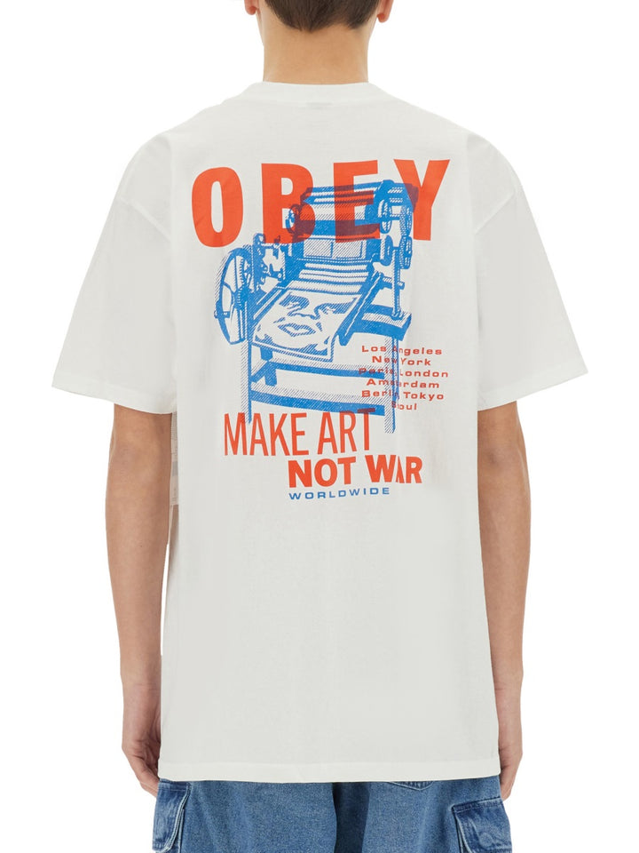 Obey T shirts - White | Wanan Luxury