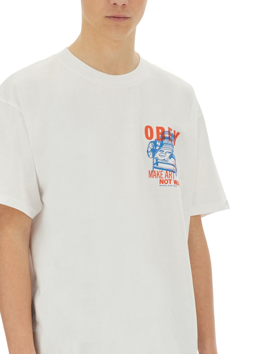 Obey T shirts - White | Wanan Luxury
