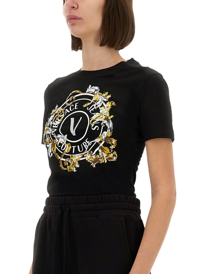 Versace Jeans Couture T shirts - Black | Wanan Luxury