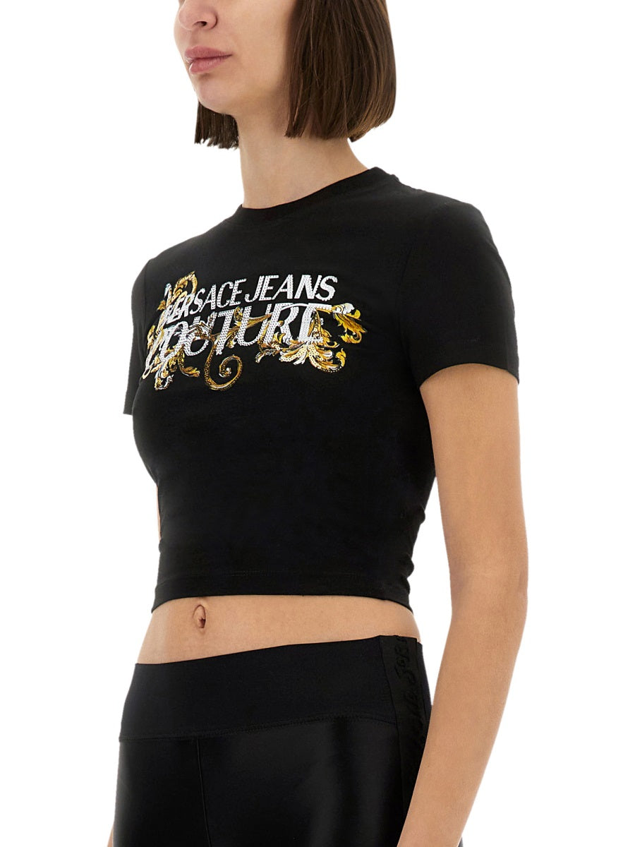 Versace Jeans Couture T shirts - Black | Wanan Luxury