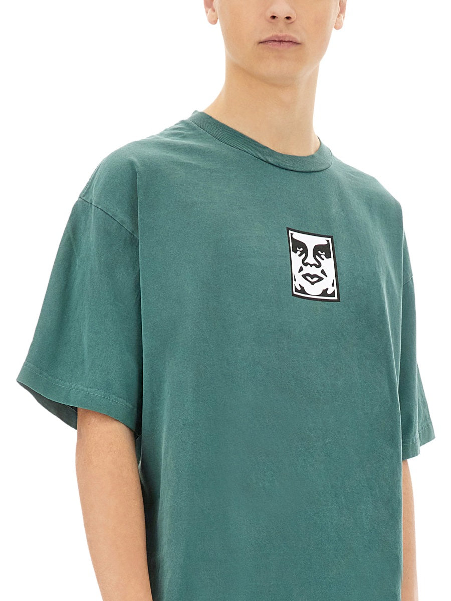 Obey T shirts - Green | Wanan Luxury