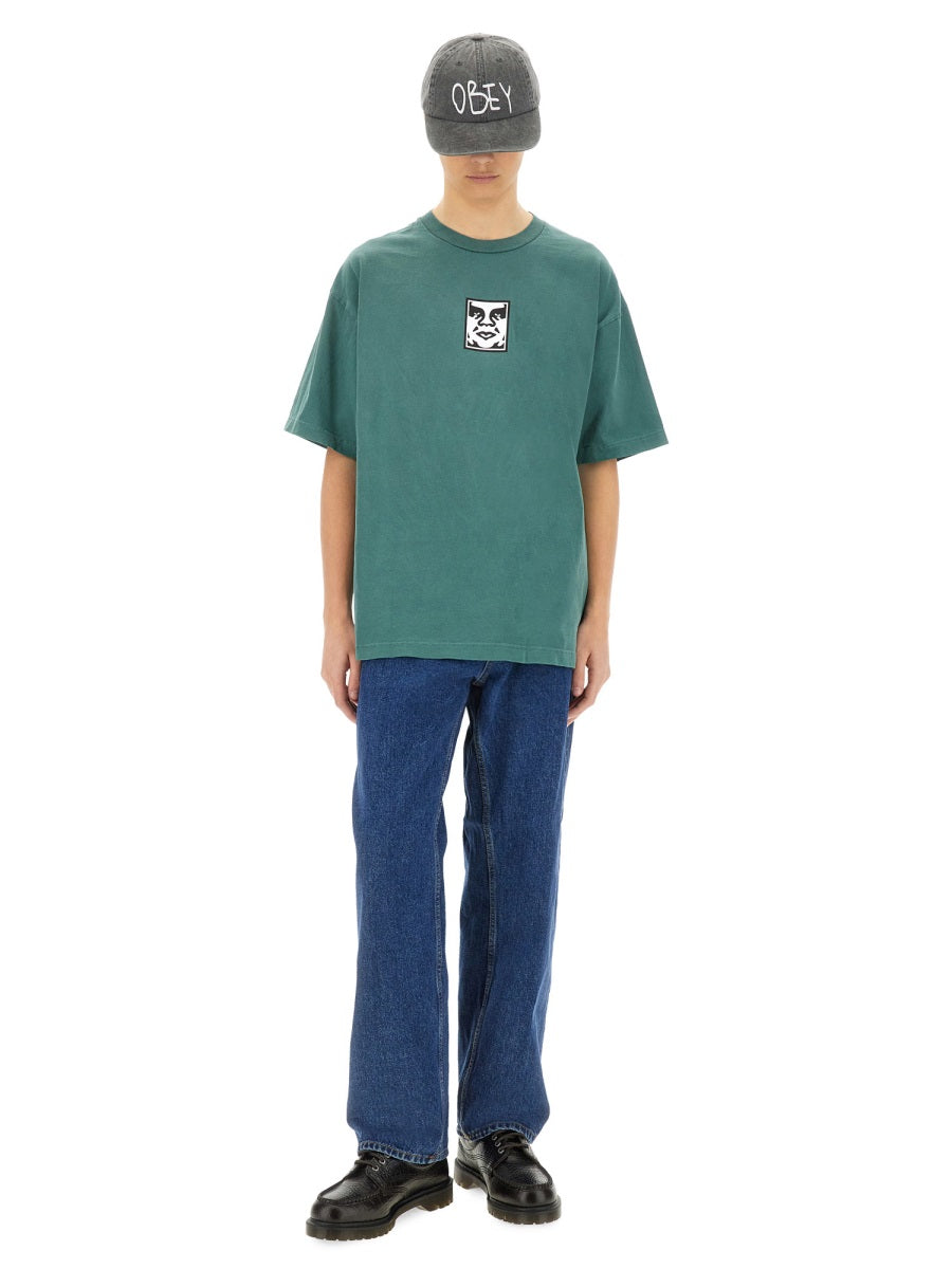Obey T shirts - Green | Wanan Luxury