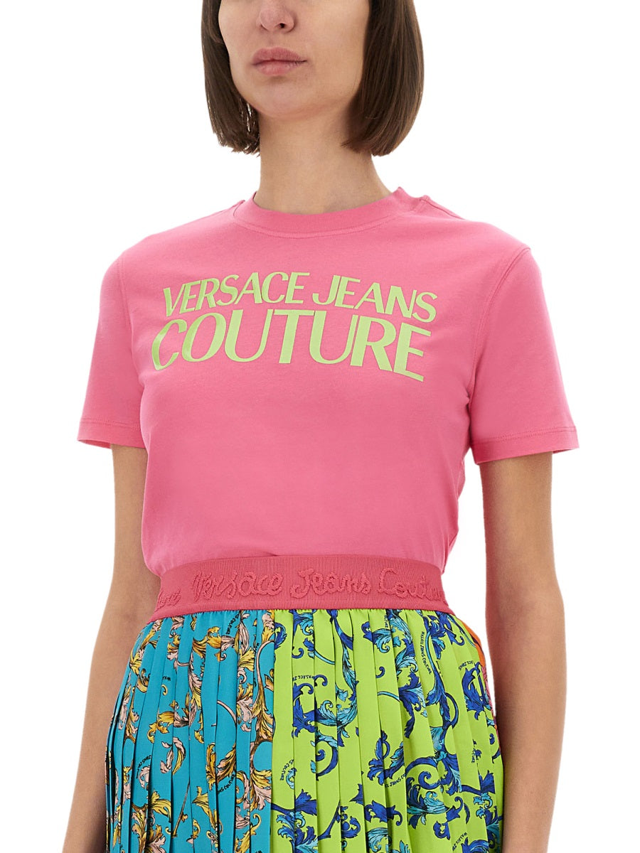 Versace Jeans Couture T shirts - Pink | Wanan Luxury