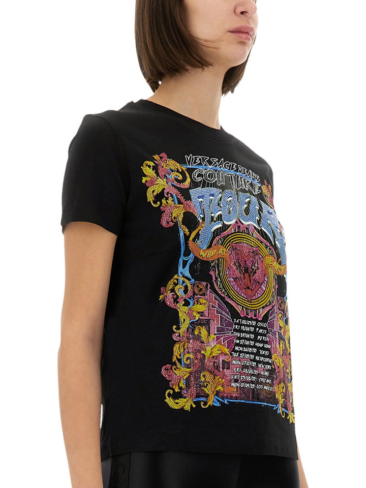 Versace Jeans Couture T shirts - Black | Wanan Luxury