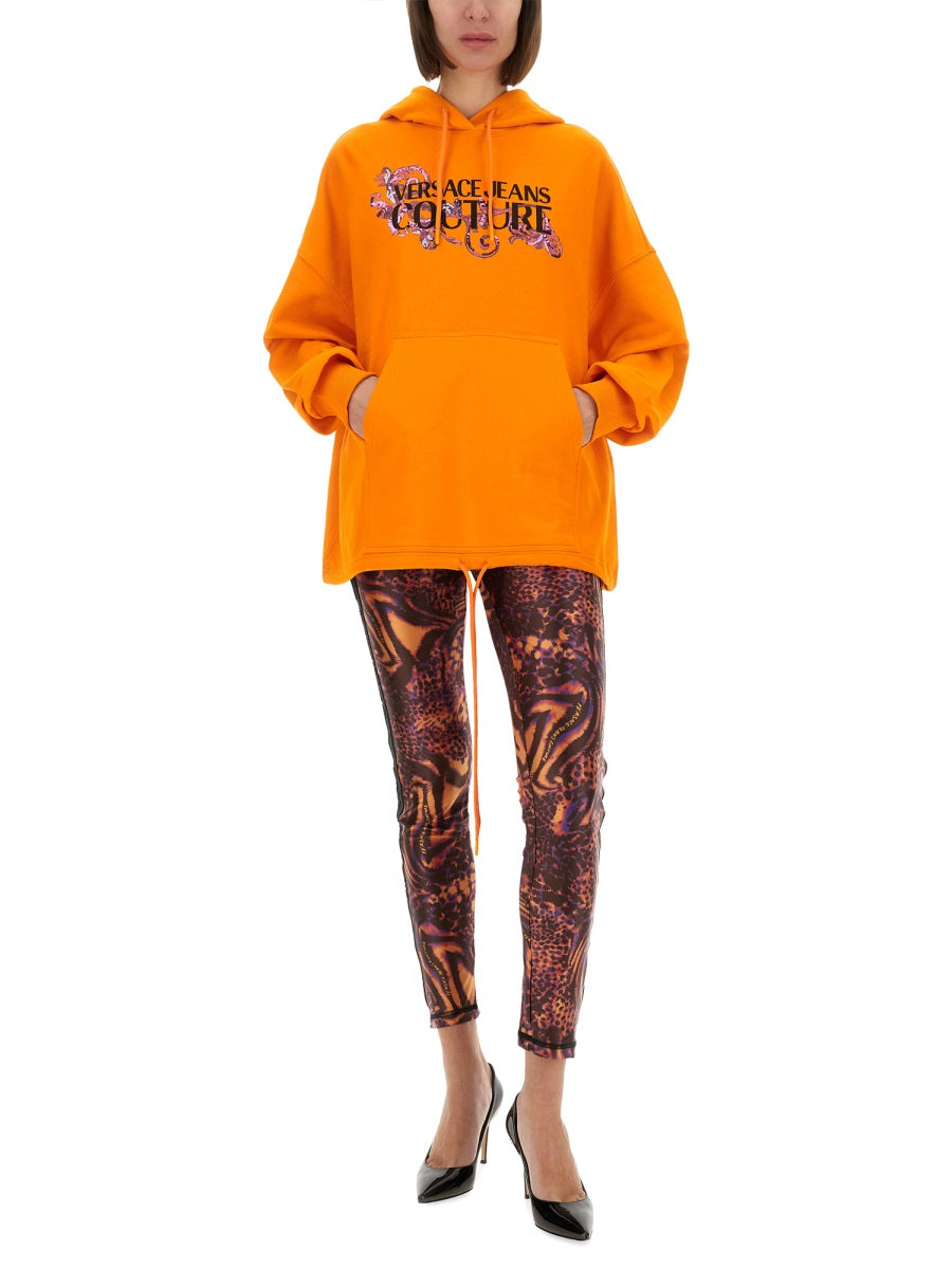 Versace Jeans Couture Sweatshirts - Orange | Wanan Luxury
