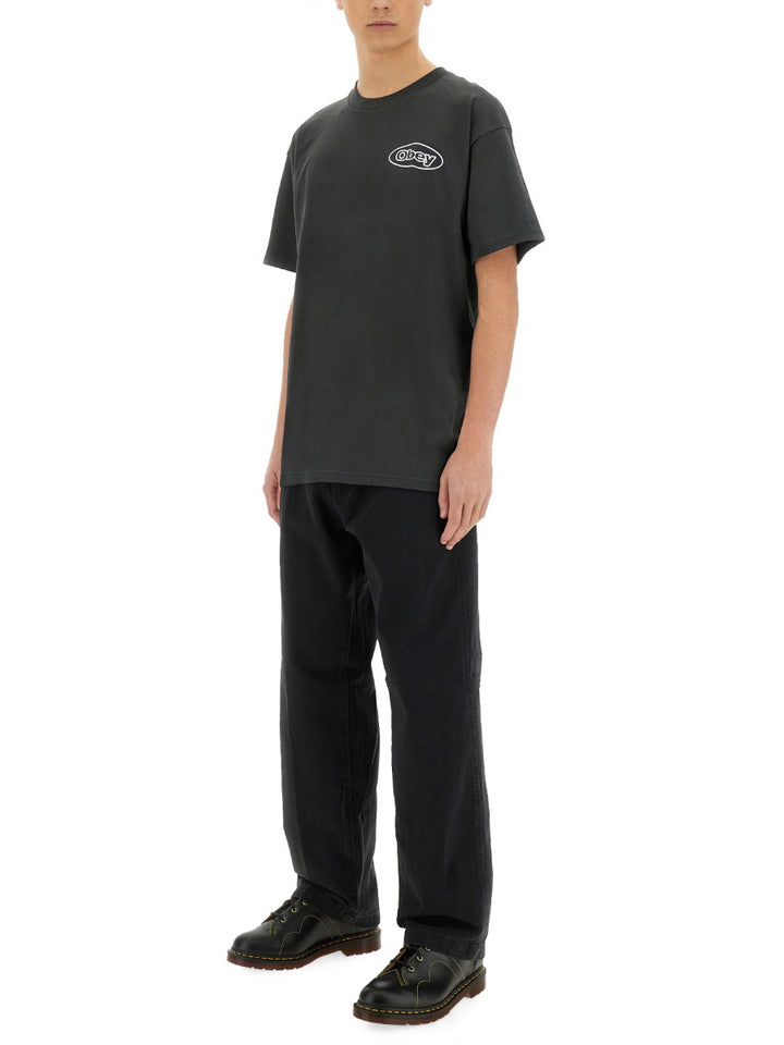 Obey T shirts - Black | Wanan Luxury