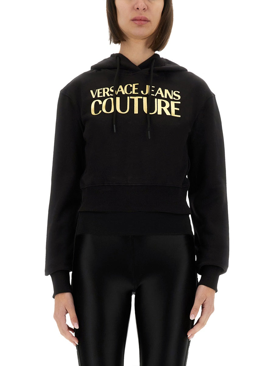 Versace Jeans Couture Sweatshirts - Black | Wanan Luxury