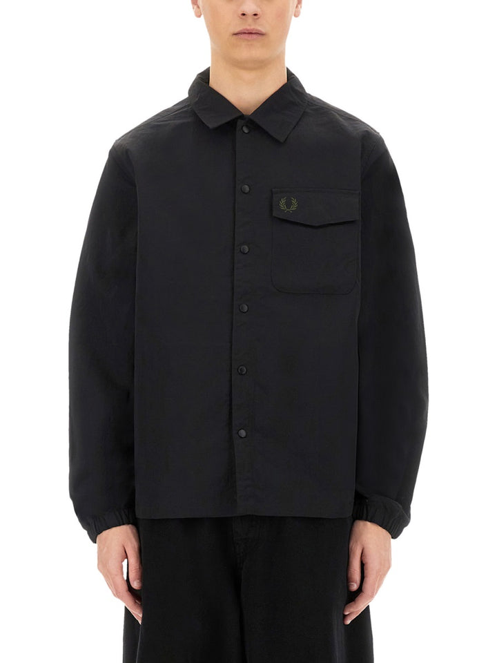 Fred Perry Jackets - Black | Wanan Luxury