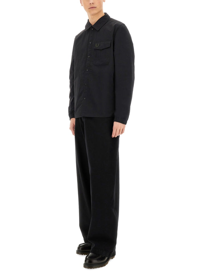 Fred Perry Jackets - Black | Wanan Luxury