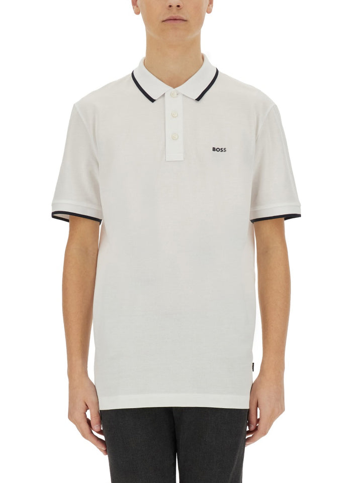 Boss Polo - White | Wanan Luxury