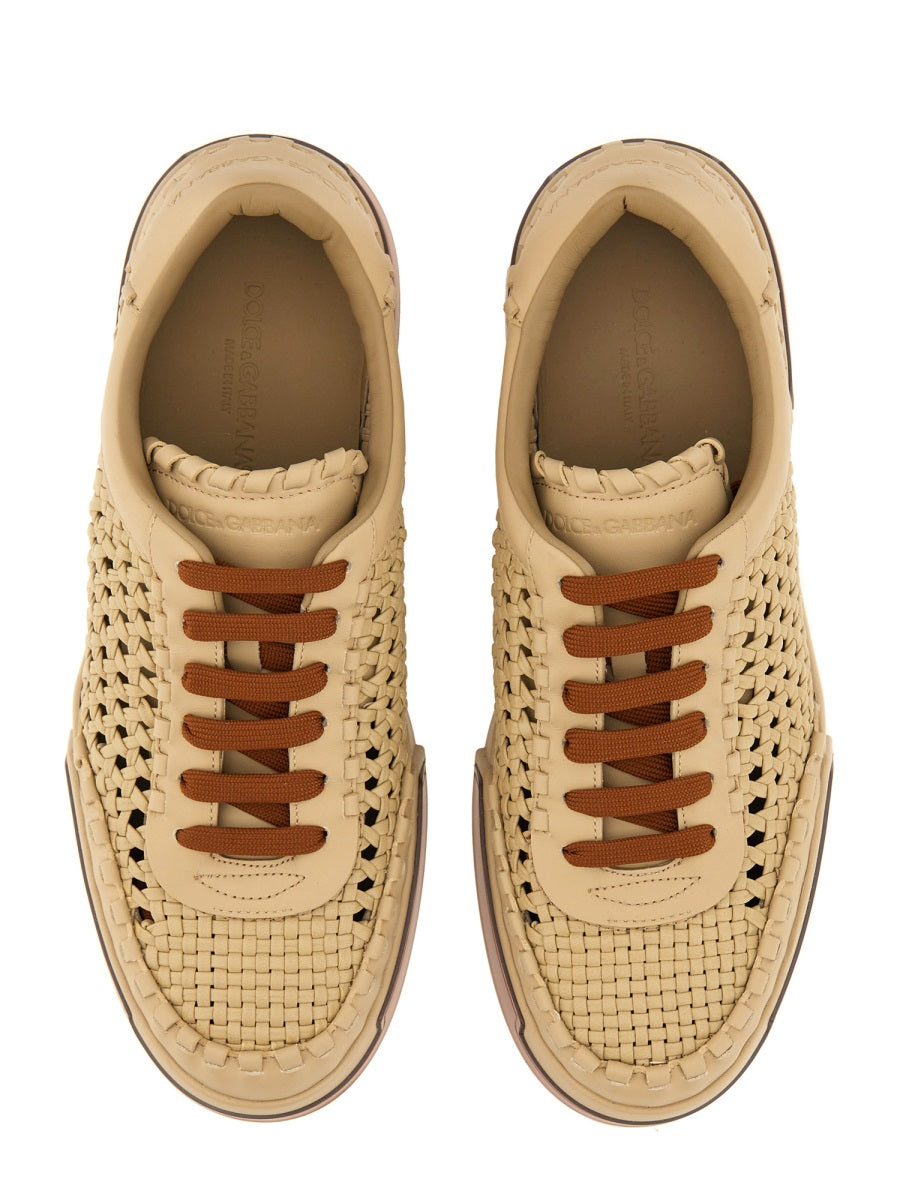 Dolce & Gabbana Sneakers - Beige | Wanan Luxury