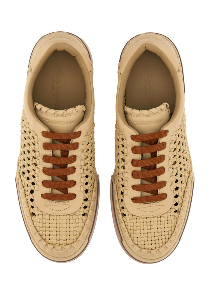 Dolce & Gabbana Sneakers - Beige | Wanan Luxury