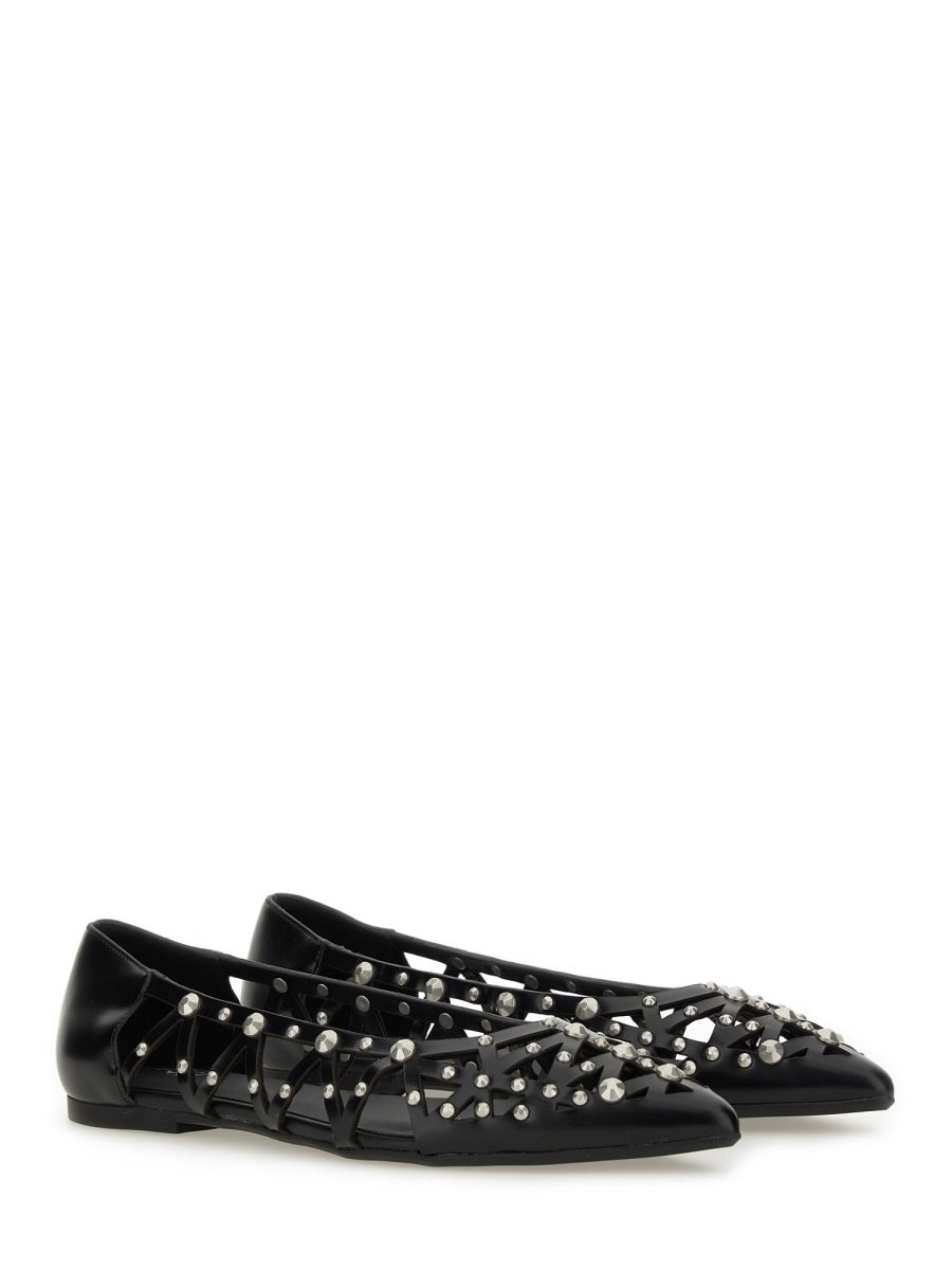 Ash Flat Shoes - Black | Wanan Luxury