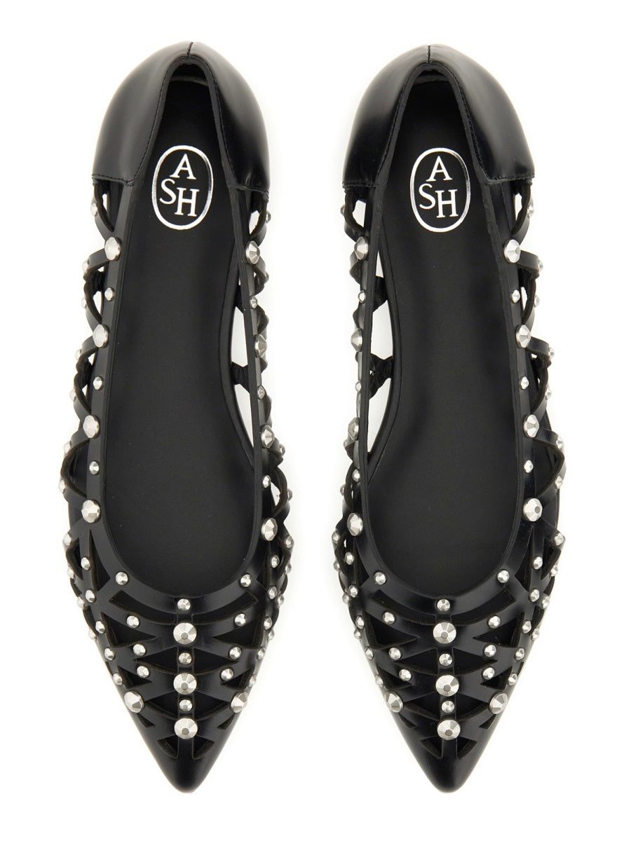 Ash Flat Shoes - Black | Wanan Luxury
