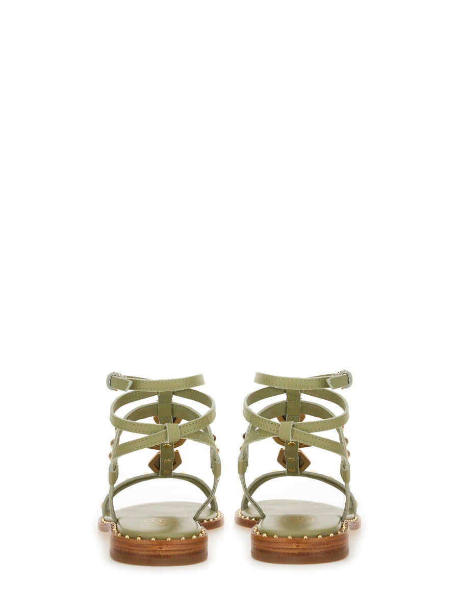 Ash Sandals - Green | Wanan Luxury