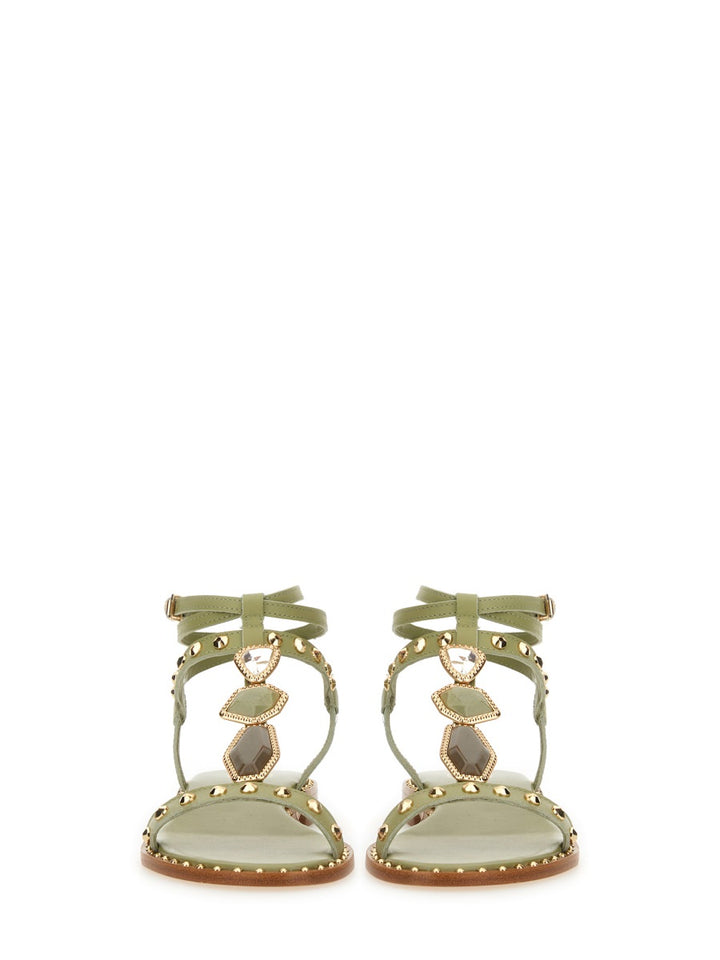 Ash Sandals - Green | Wanan Luxury
