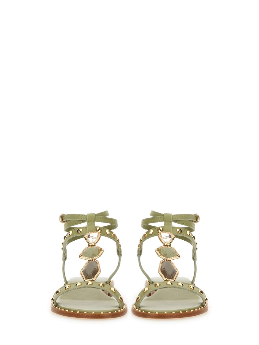 Ash Sandals - Green | Wanan Luxury