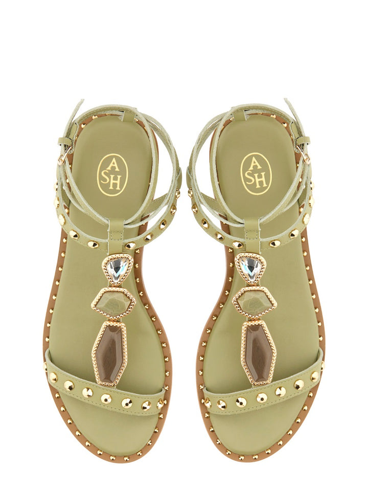 Ash Sandals - Green | Wanan Luxury