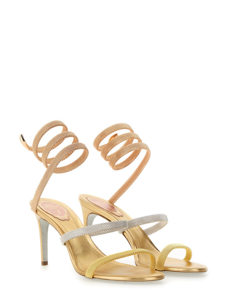 René Caovilla pumps - Gold | Wanan Luxury