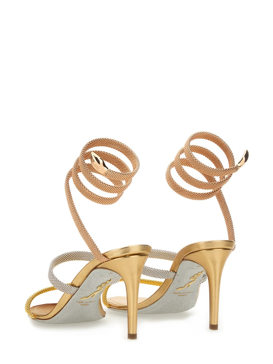 René Caovilla pumps - Gold | Wanan Luxury