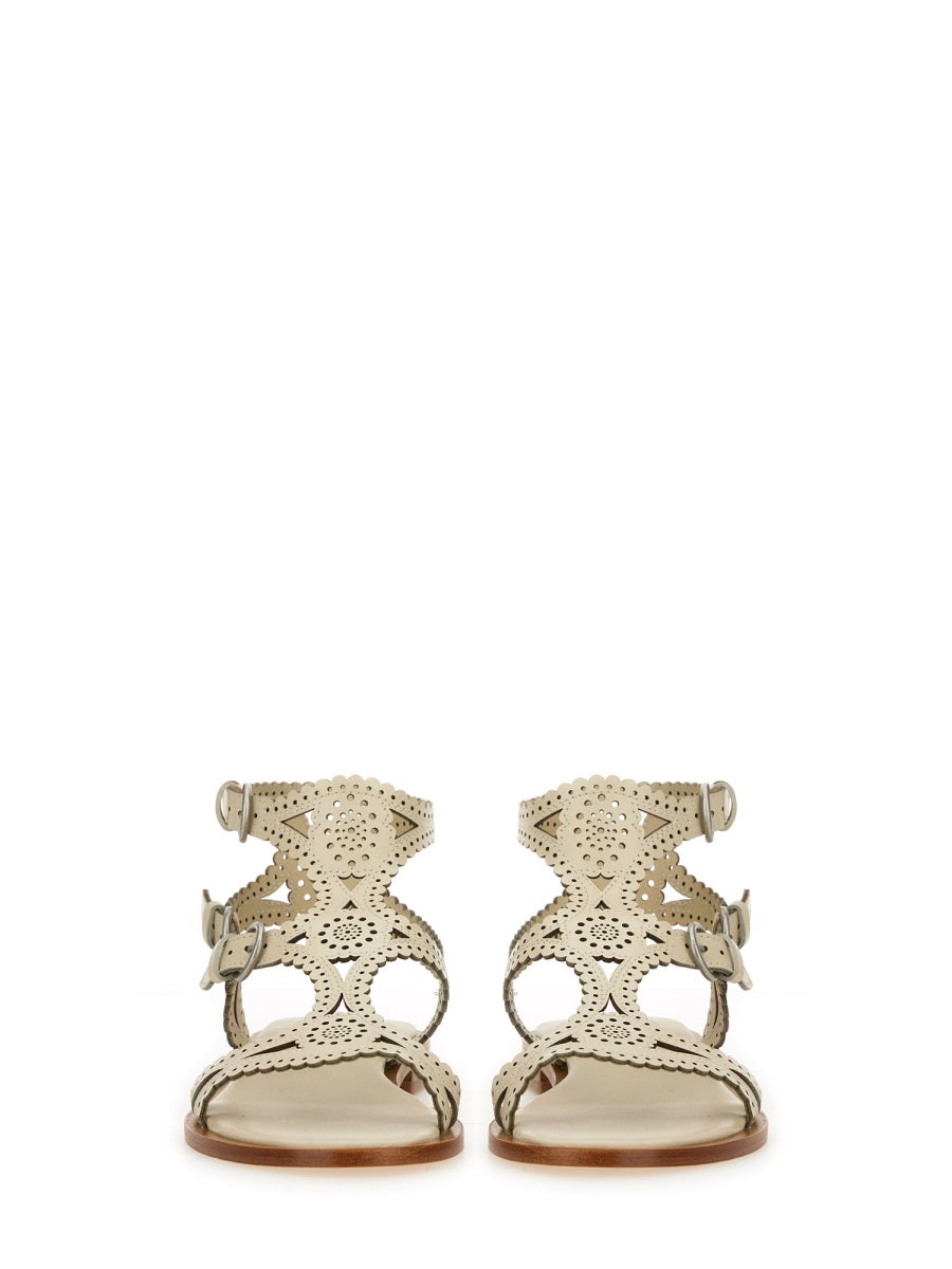 Ash Sandals - White | Wanan Luxury