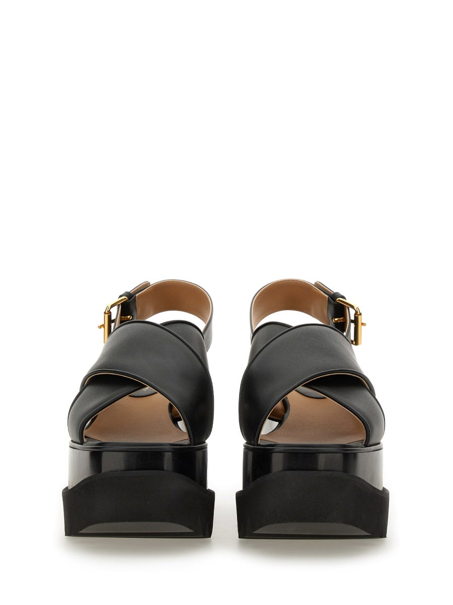 Stella McCartney Sandals - Black | Wanan Luxury