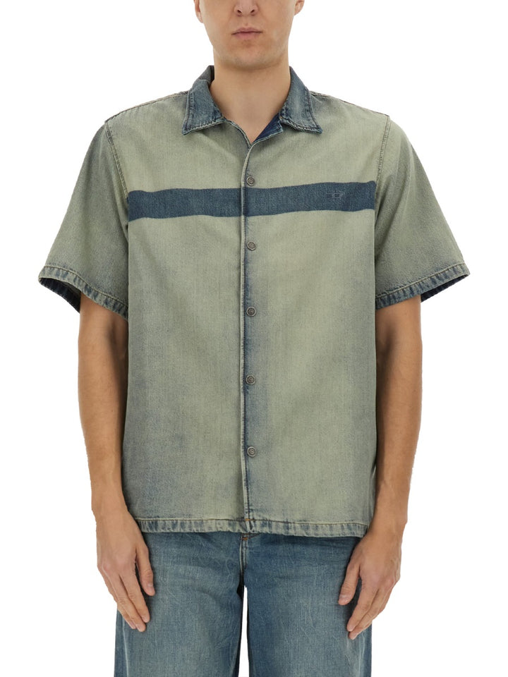 Diesel Shirts - Blue | Wanan Luxury