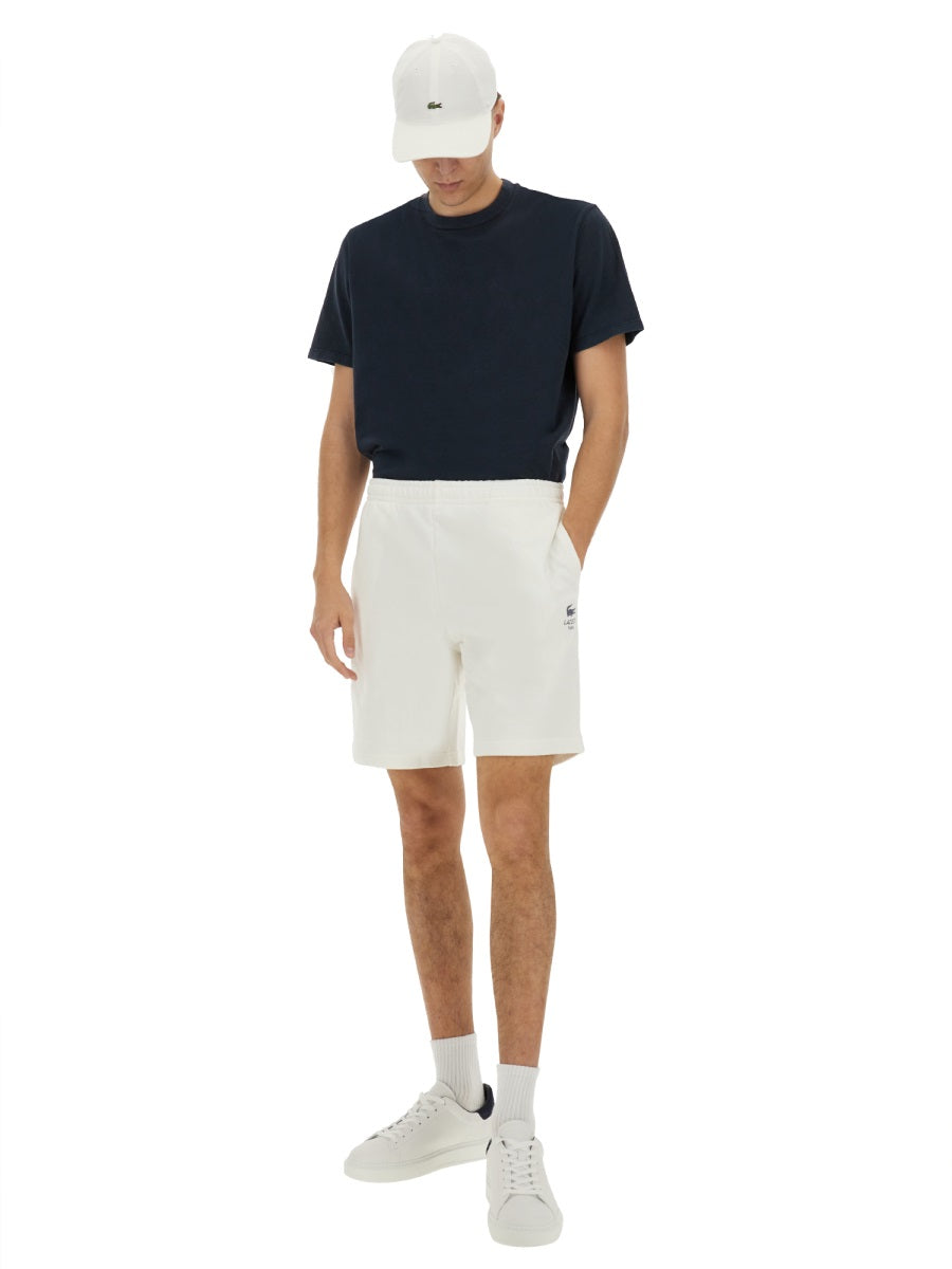 Lacoste Shorts - White | Wanan Luxury