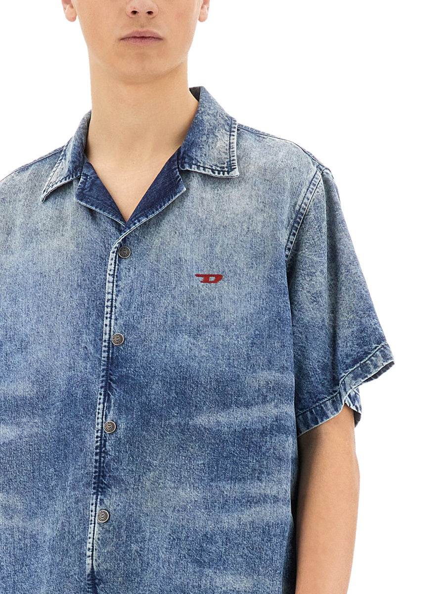 Diesel Shirts - Blue | Wanan Luxury