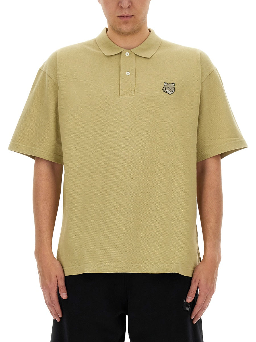 Maison Kitsuné Polo - Beige | Wanan Luxury