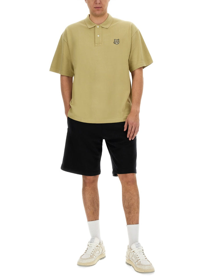 Maison Kitsuné Polo - Beige | Wanan Luxury