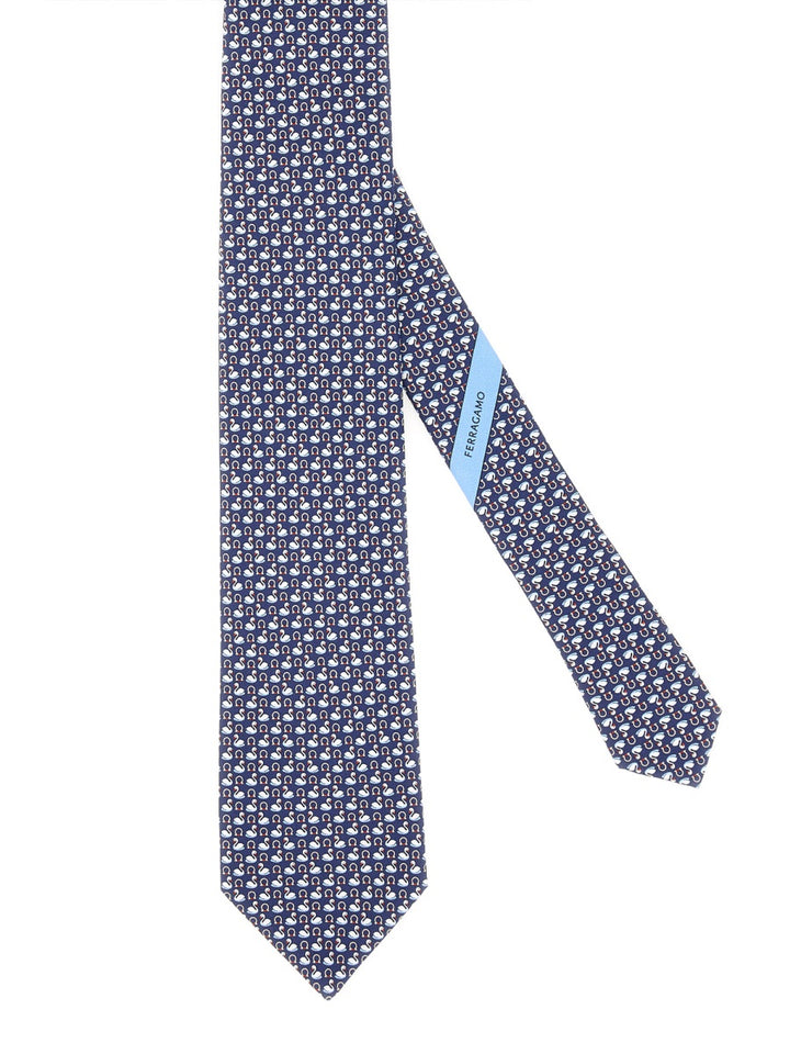 Ferragamo Ties & Papillon - Blue | Wanan Luxury