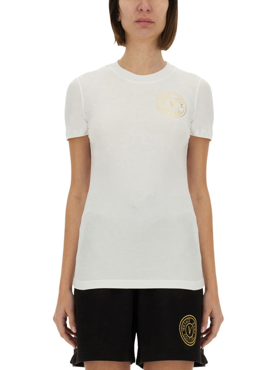 "V-Emblem" Logo T-Shirt