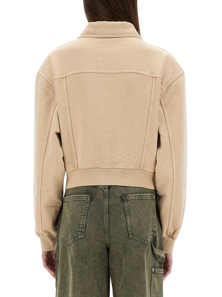Moschino Jeans Jackets - Beige | Wanan Luxury