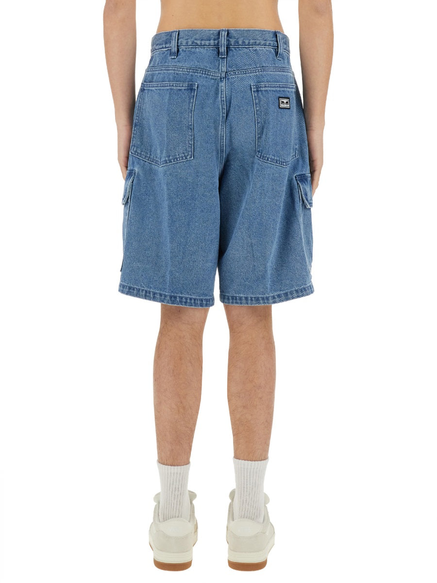 Obey Shorts - Blue | Wanan Luxury