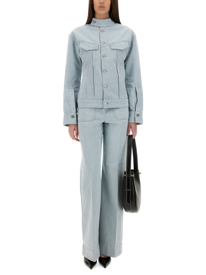 Victoria Beckham Denim - White, Light Blue | Wanan Luxury