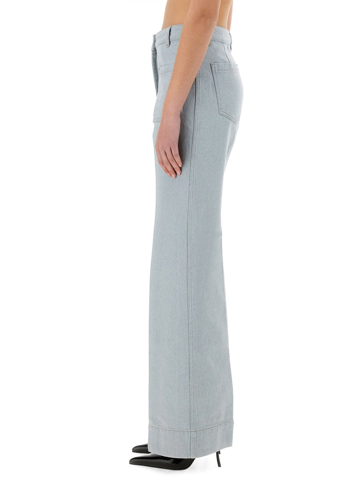 Victoria Beckham Denim - White, Light Blue | Wanan Luxury
