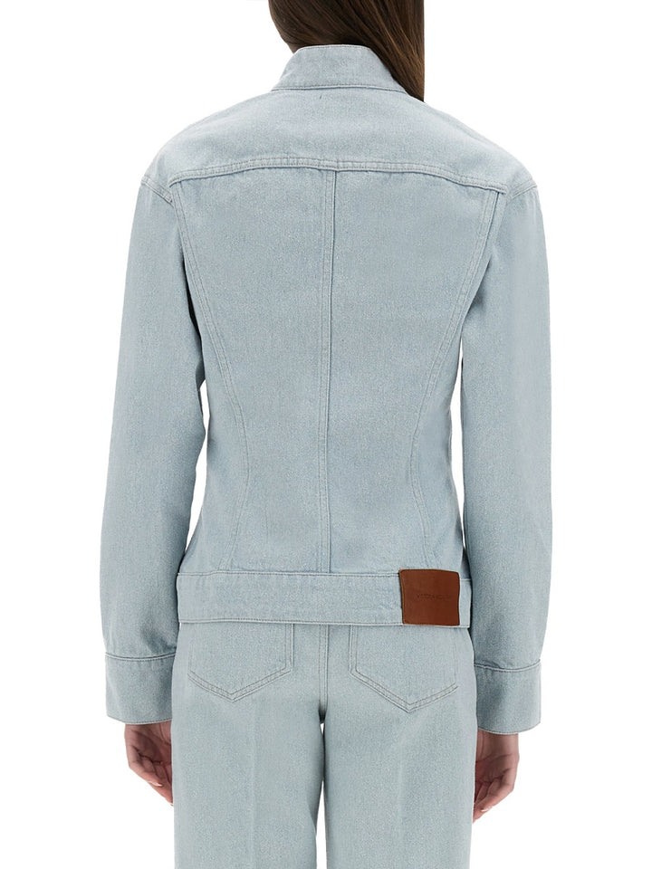 Victoria Beckham Shirts - White, Light Blue | Wanan Luxury