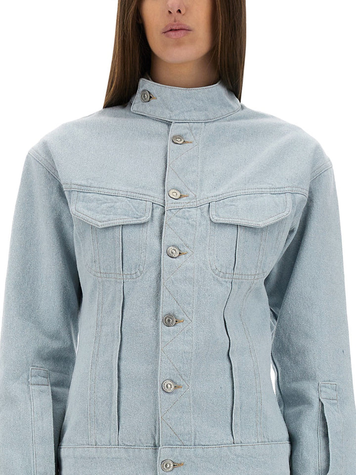 Victoria Beckham Shirts - White, Light Blue | Wanan Luxury