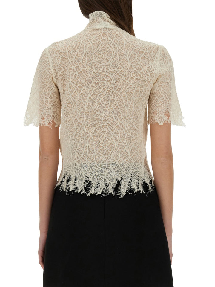 Alexander McQueen Tops - White | Wanan Luxury