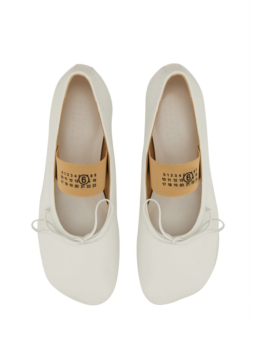 MM6 Maison Margiela Flat Shoes - White | Wanan Luxury